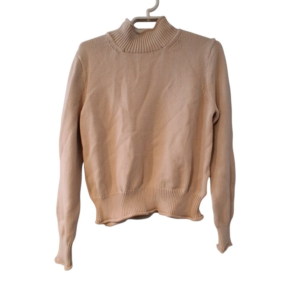 J Crew sweater womens Small Heritage rollneck sweater ivory